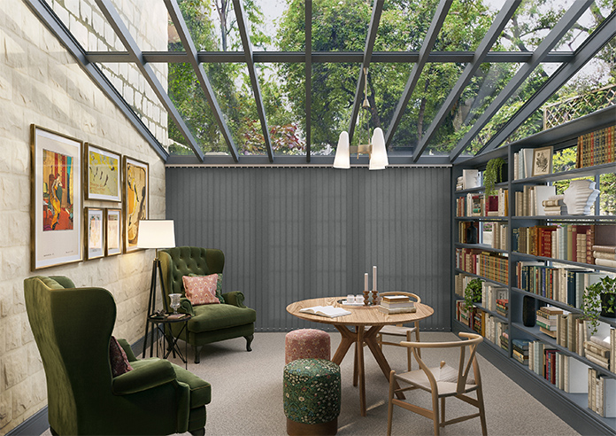Roma, Fuscous Grey - Vertical Blind - Image 9